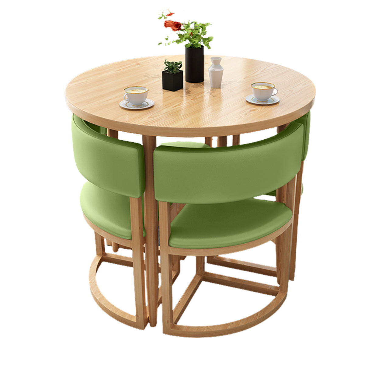 4-Seater Office Table and Chair Set