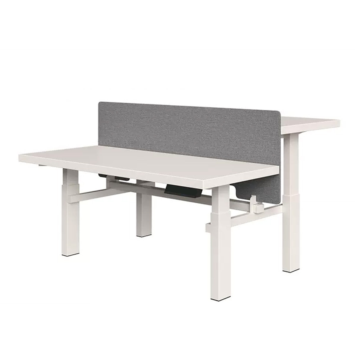 Versatile Staff Office Desk with Adjustable Height Functionality