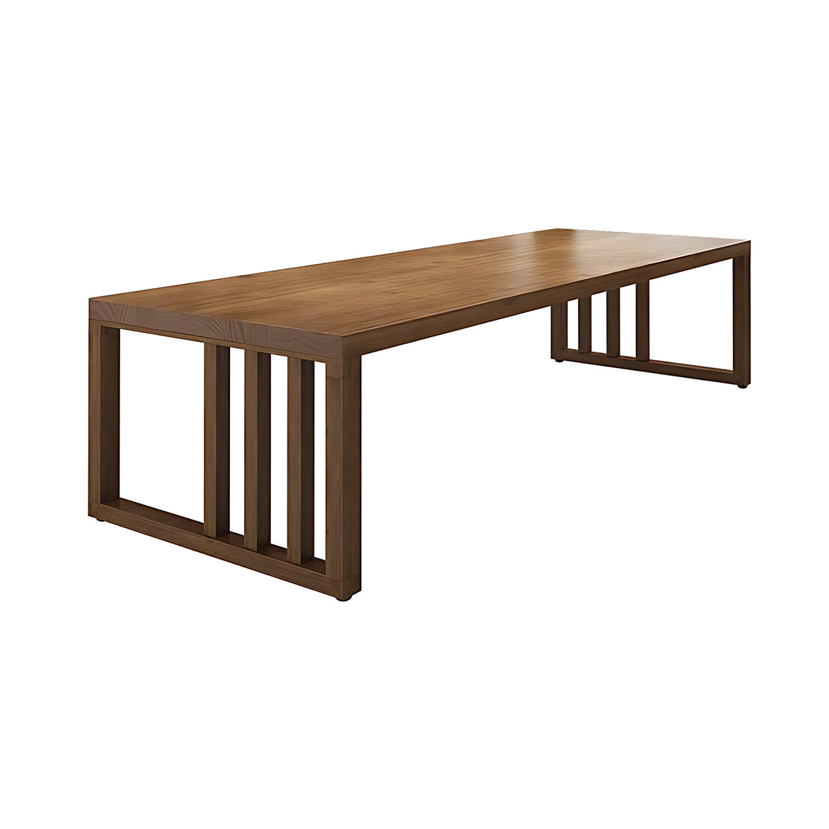 Modern Simple Solid Wood Long Conference Table Office Desk