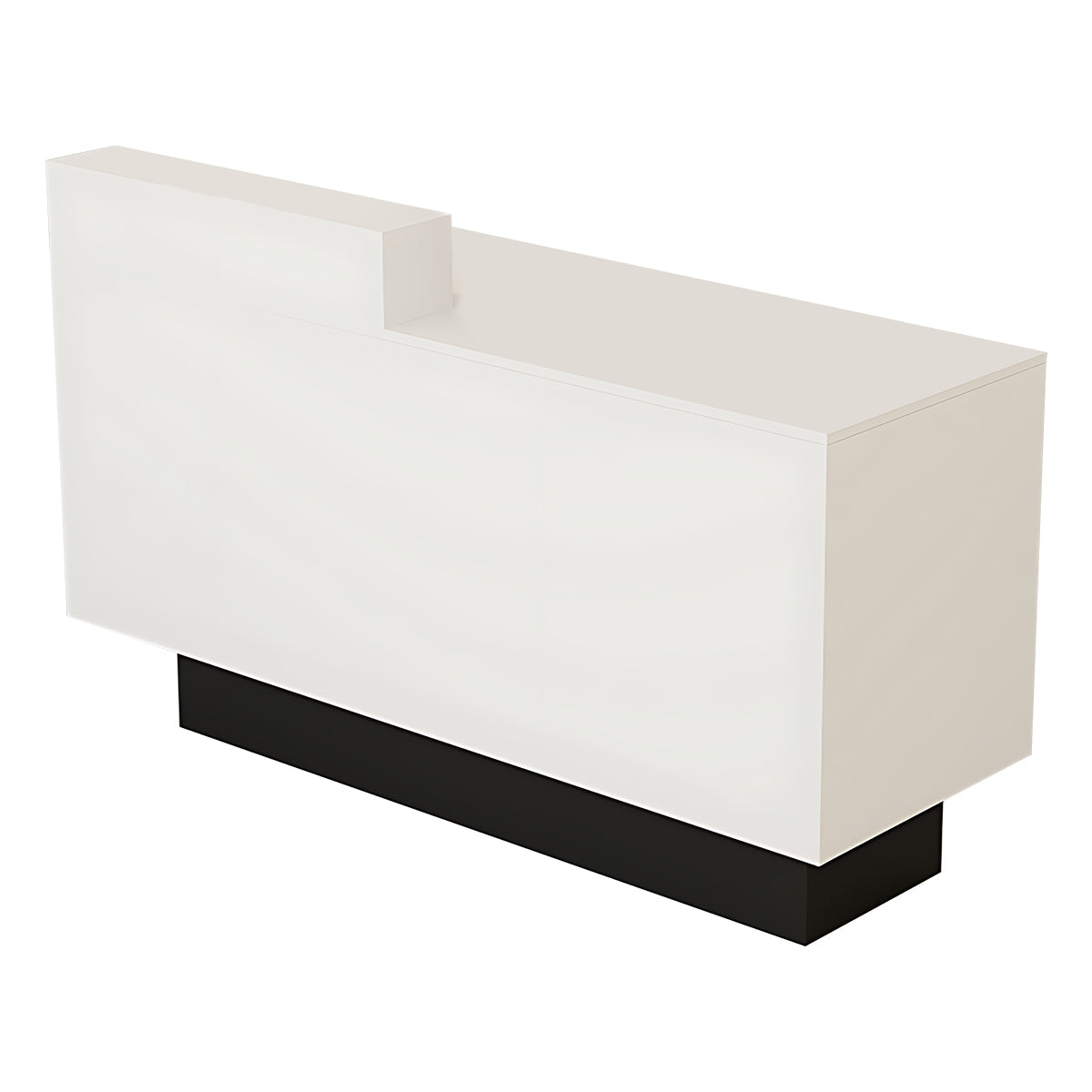 Minimalist Premium Reception Desk with Elevated Base