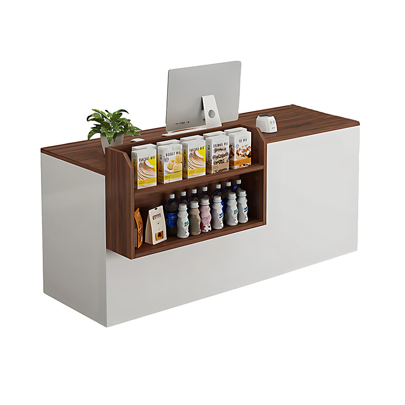 Compact and Simple Counter Cashier Front Desk Reception Desk