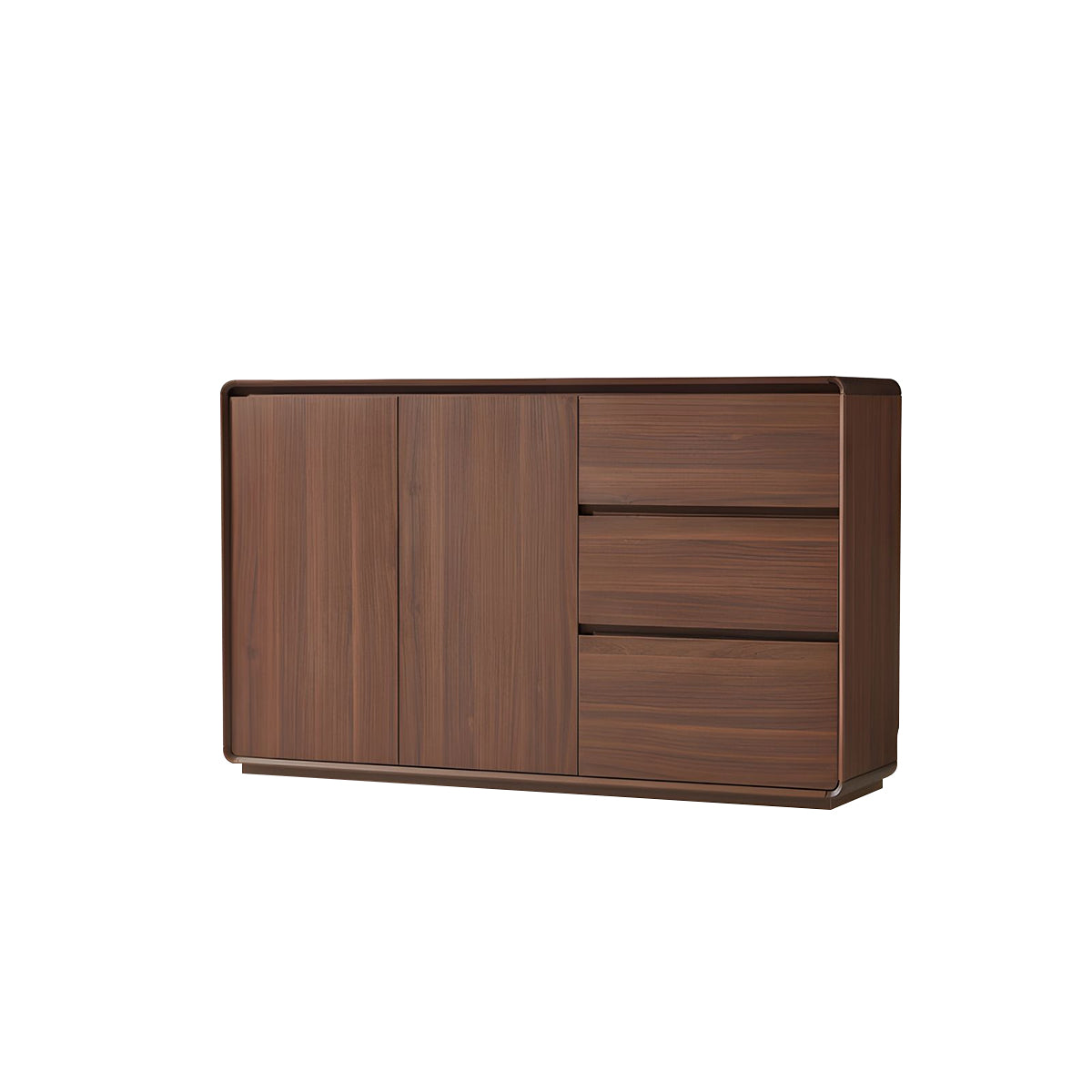 Minimalist Classic Sideboard with Handle Free Drawers Adjustable Shelves