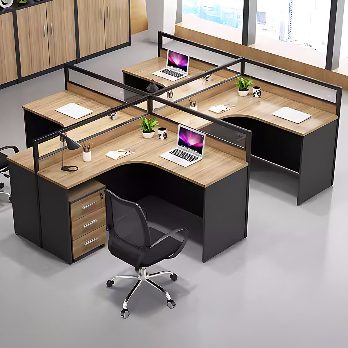 A Screen Office with Multiple Styles and Two Way Options