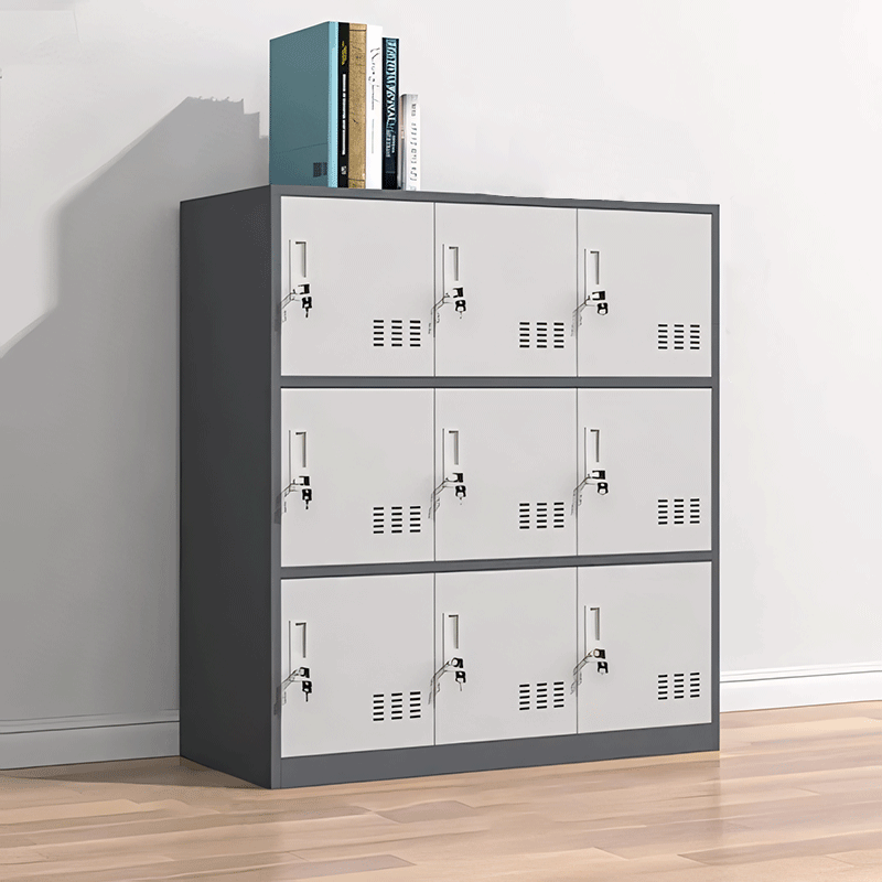 Backpack Cabinet, Employee File Cabinet, Lockable Storage Locker