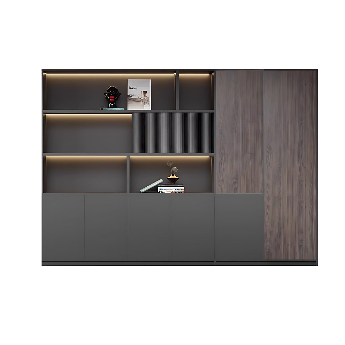 Stylish Multi-Functional Storage Cabinet for Modern Home and Office