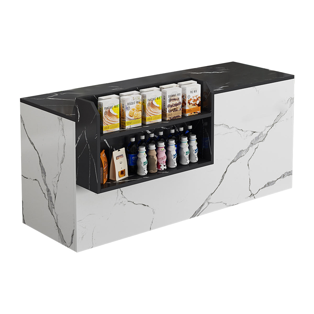 Compact and Simple Counter Cashier Front Desk Reception Desk