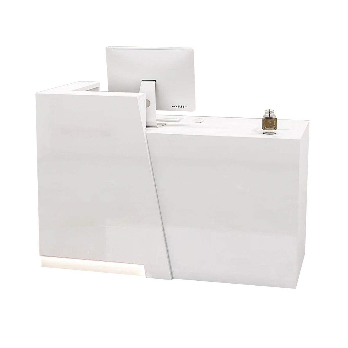 Minimalist Glossy Clothing Store Cashier Counter