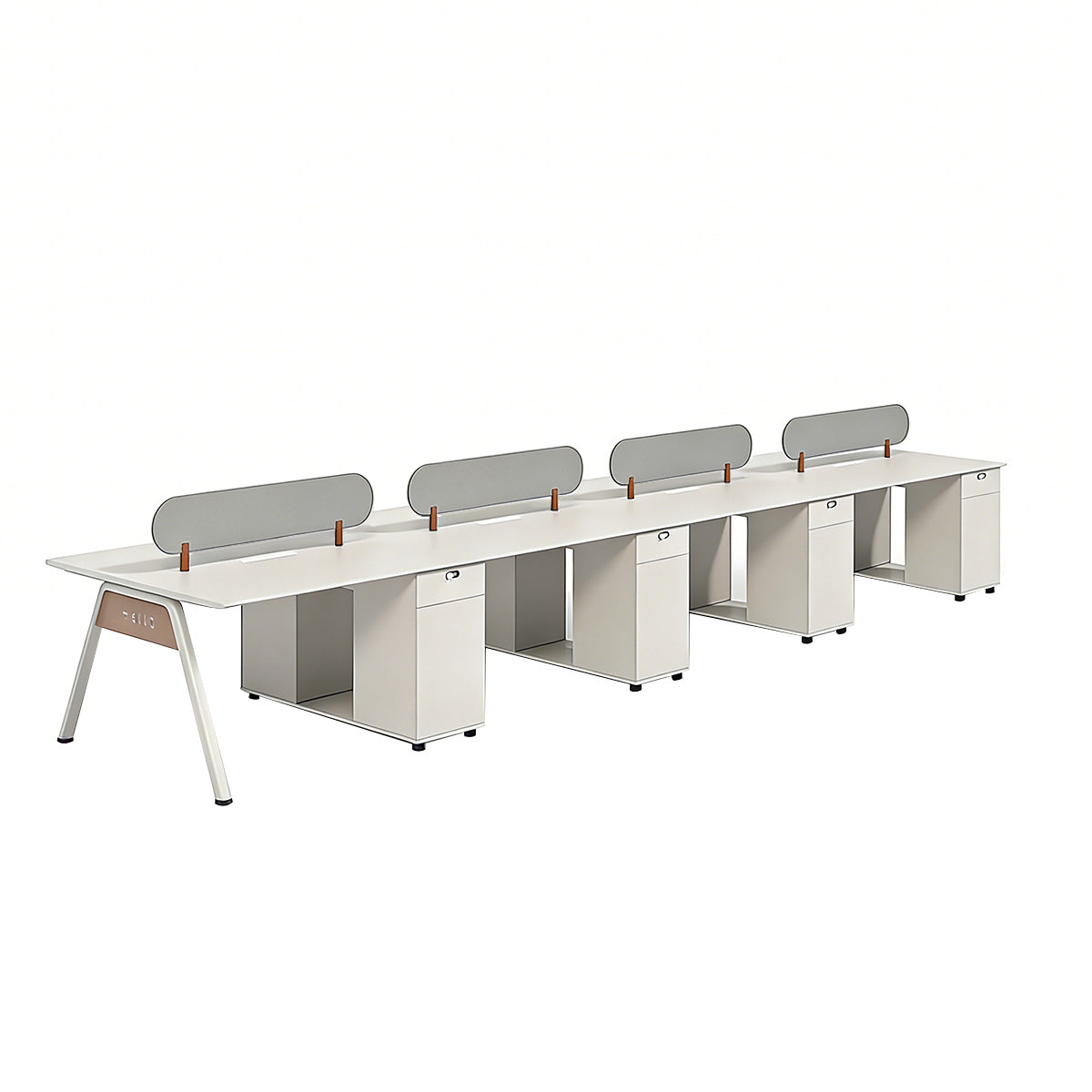 Office Desk, Premium, L189" x W47" x H30", for executive office workspace, modern executive office furniture
