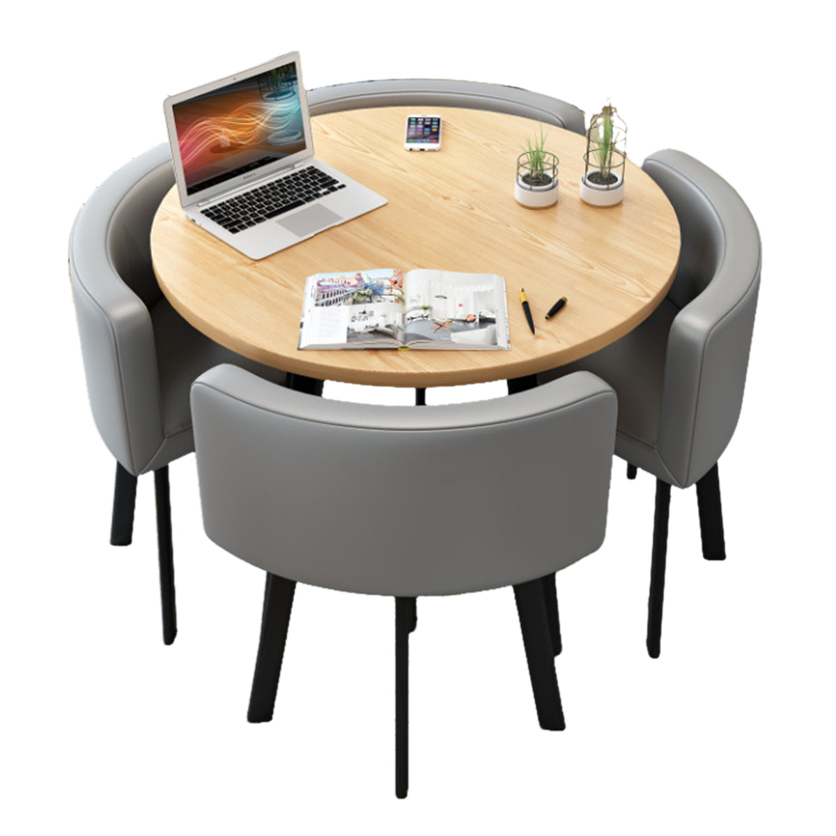 Modern Minimalist Style Negotiation Small Table