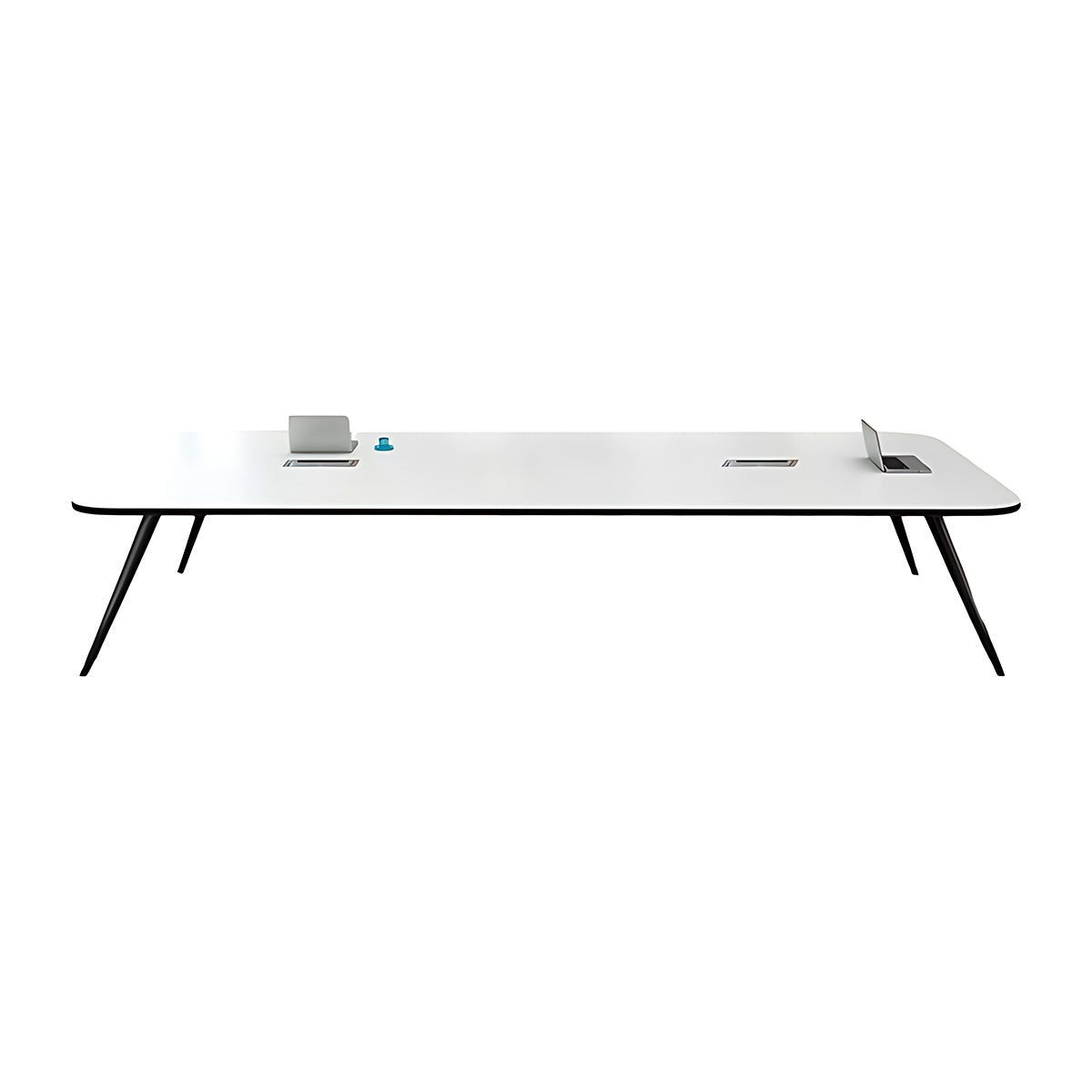 White Elegant Negotiatio Table Office Desk Conference Table