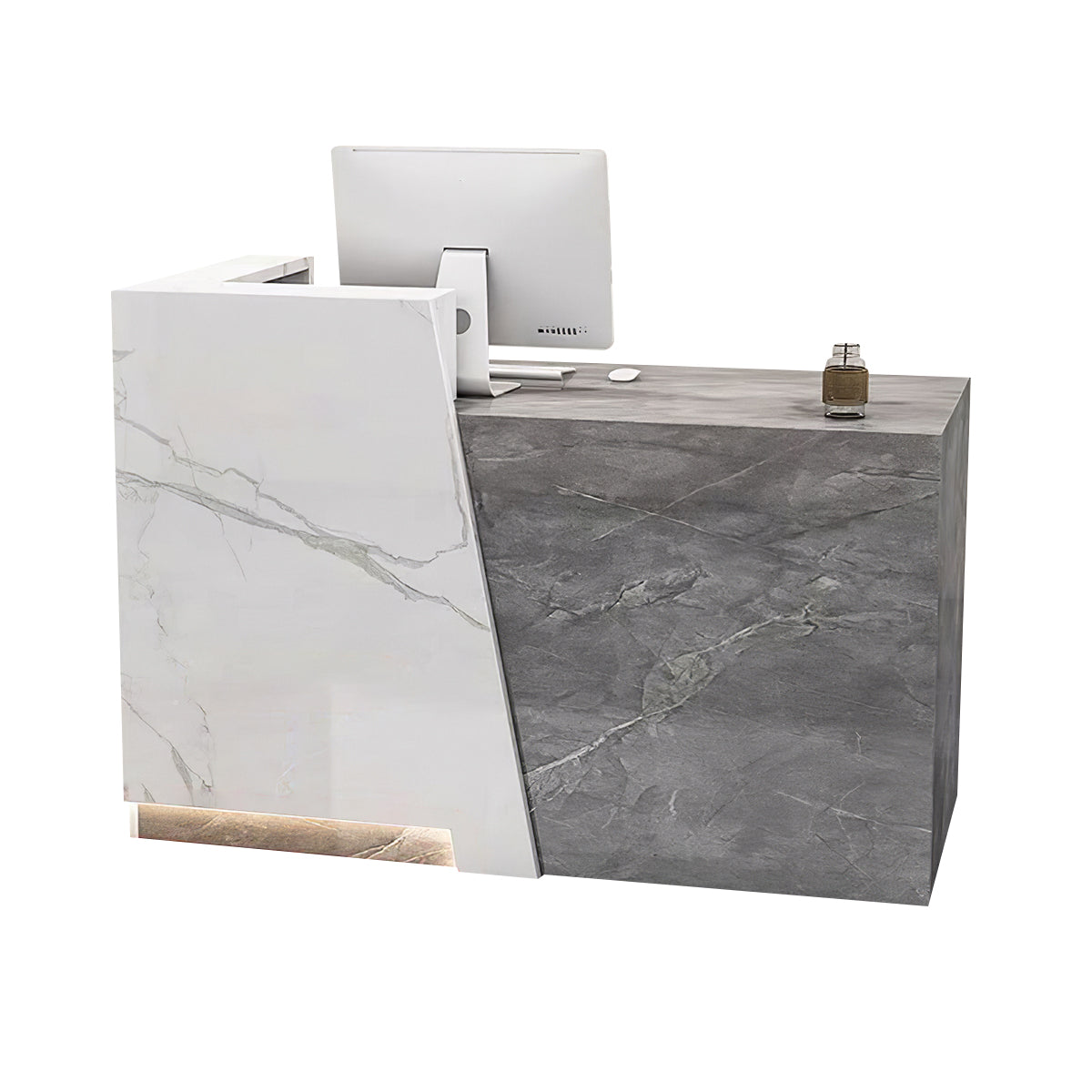 Minimalist Glossy Clothing Store Cashier Counter