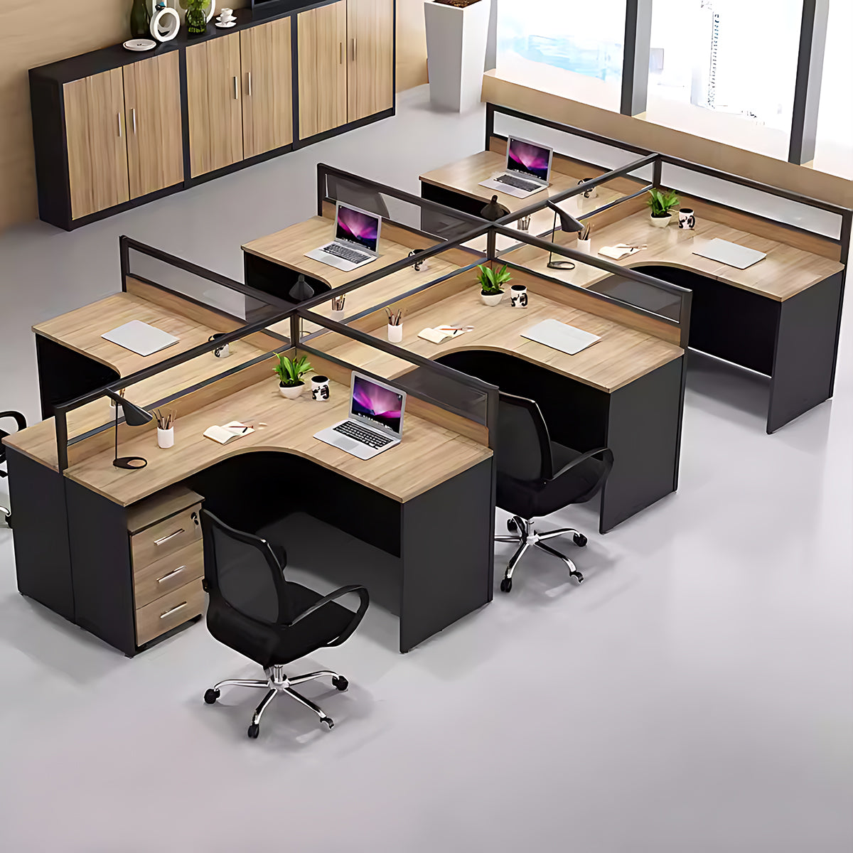 A Screen Office with Multiple Styles and Two Way Options