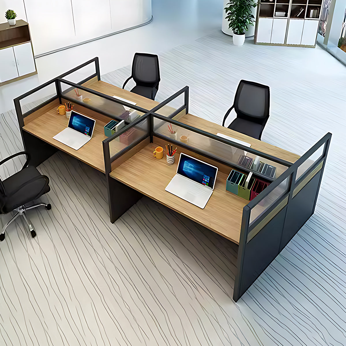 A Screen Office with Multiple Styles and Two Way Options