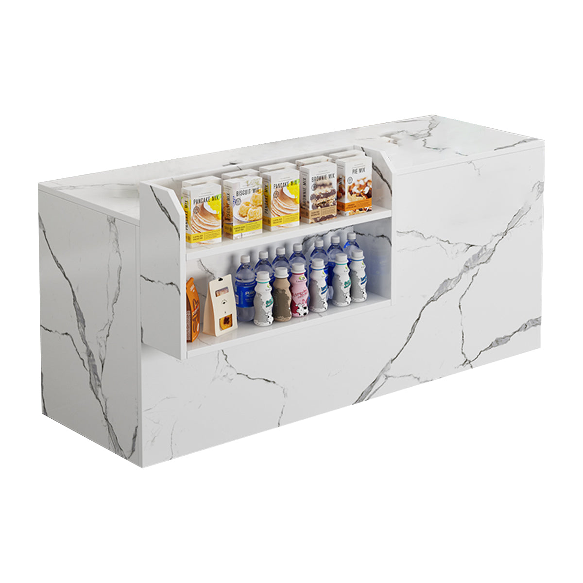 Compact and Simple Counter Cashier Front Desk Reception Desk