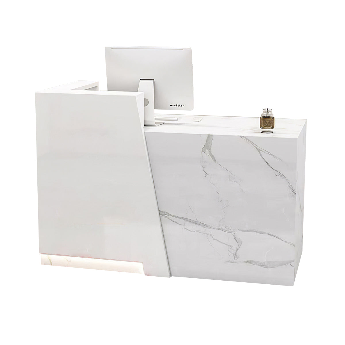 Minimalist Glossy Clothing Store Cashier Counter