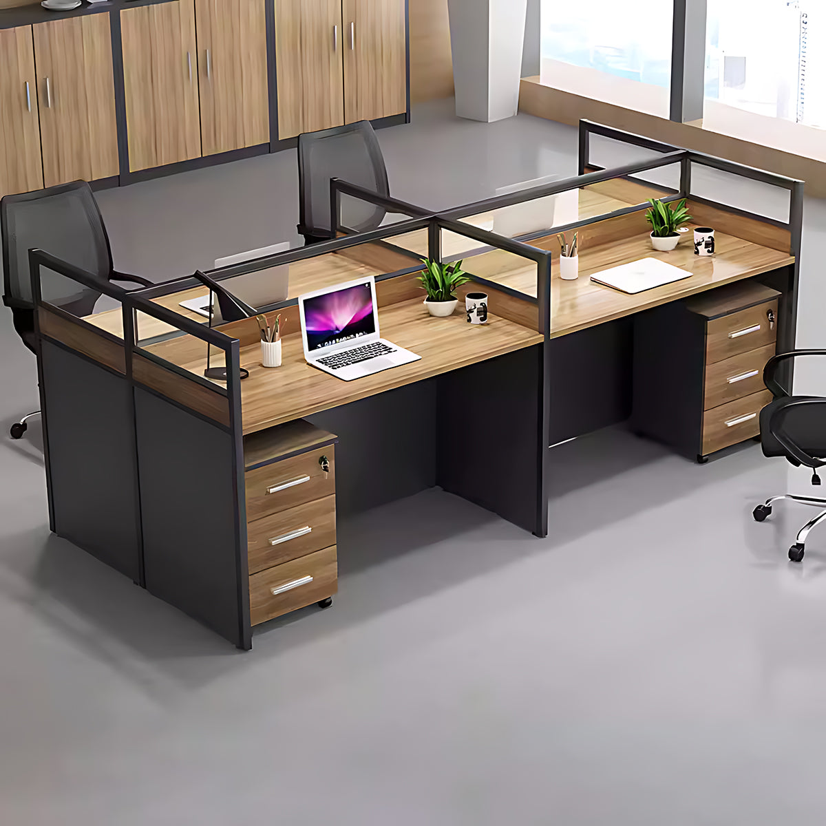 A Screen Office with Multiple Styles and Two Way Options