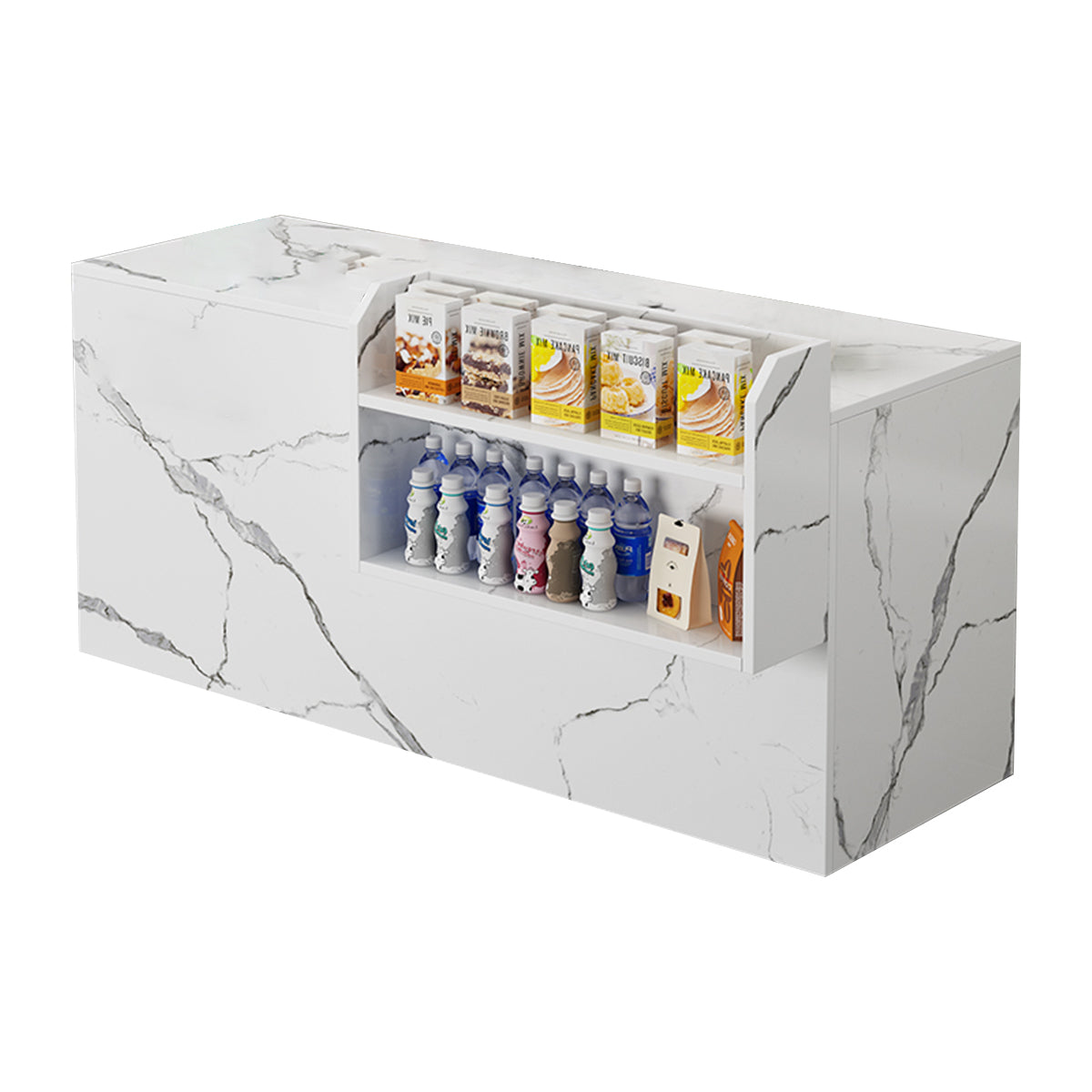 Compact and Simple Counter Cashier Front Desk Reception Desk