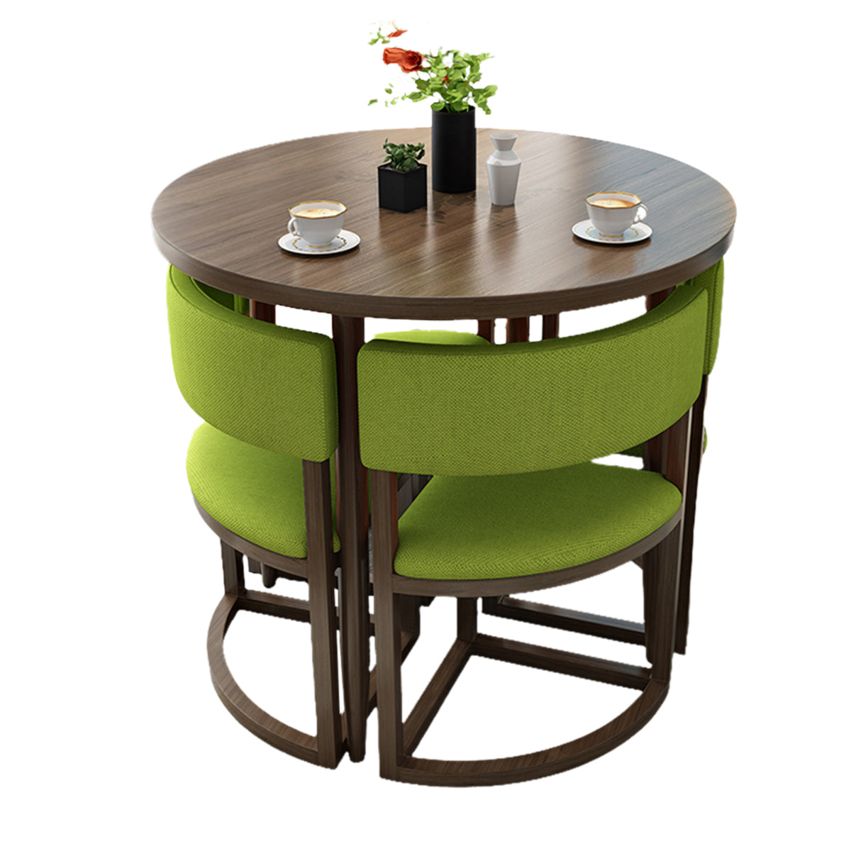 4-Seater Office Table and Chair Set