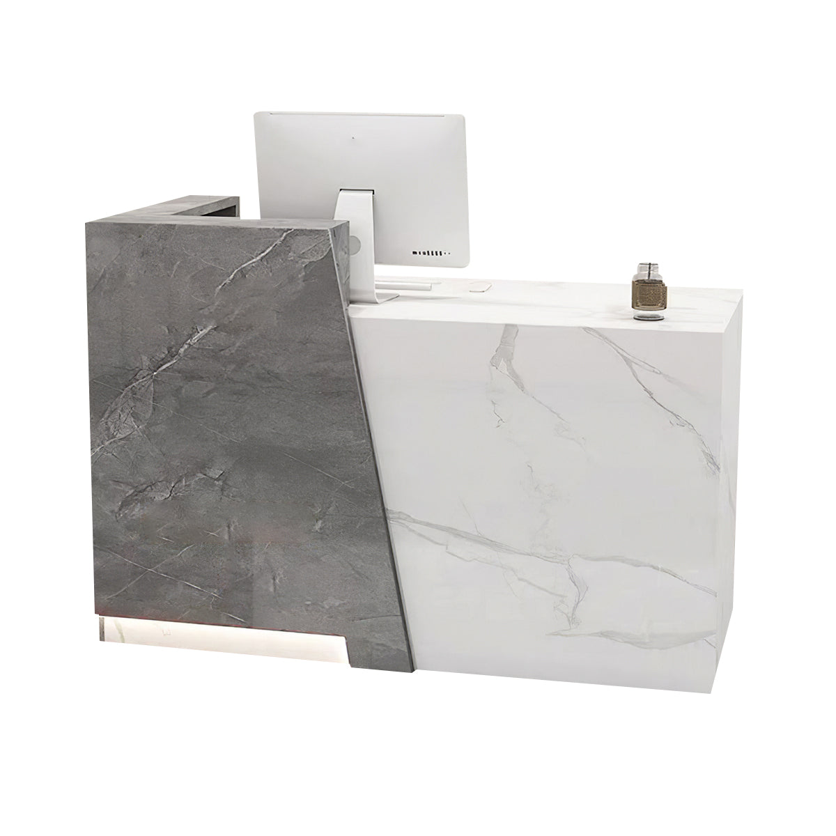 Minimalist Glossy Clothing Store Cashier Counter