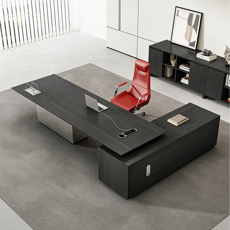 Executive Desk, main product view, for executive office workspace, modern executive office furniture
