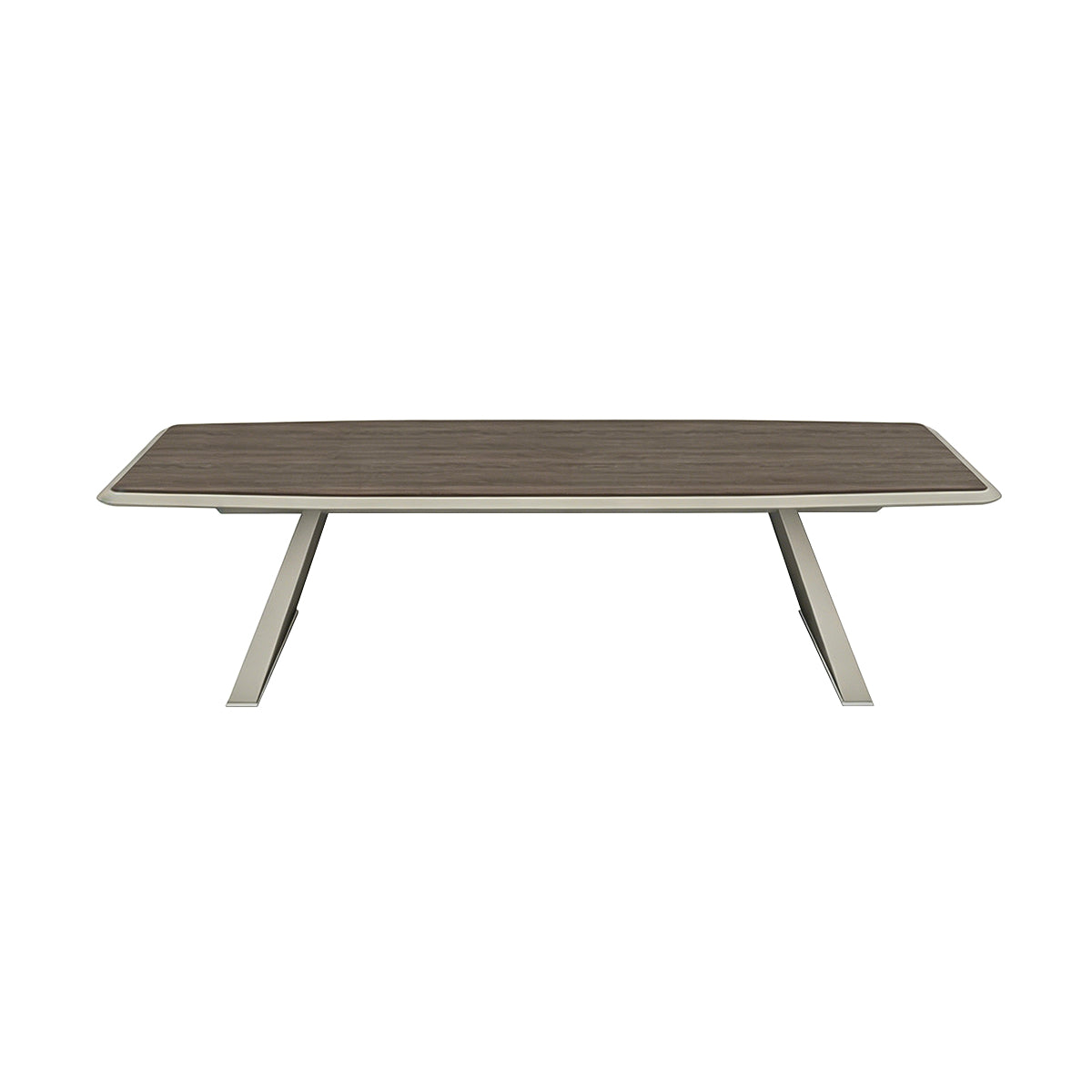 Modern Conference Table 71–236 in Wide (6–19.5 ft) for 4–18 People with Cable Management for Boardroom