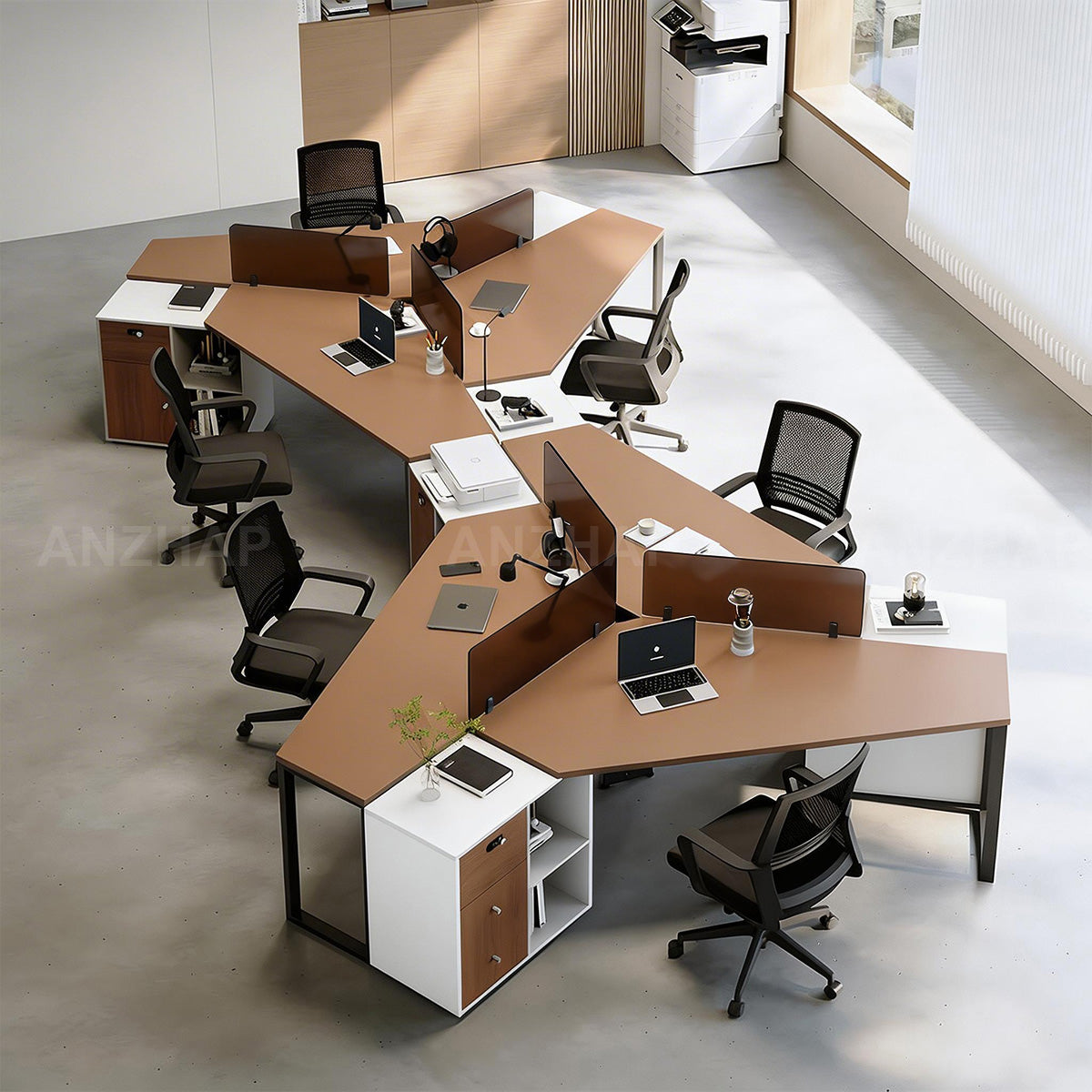 Office Desk, main product view, for executive office workspace, modern executive office furniture