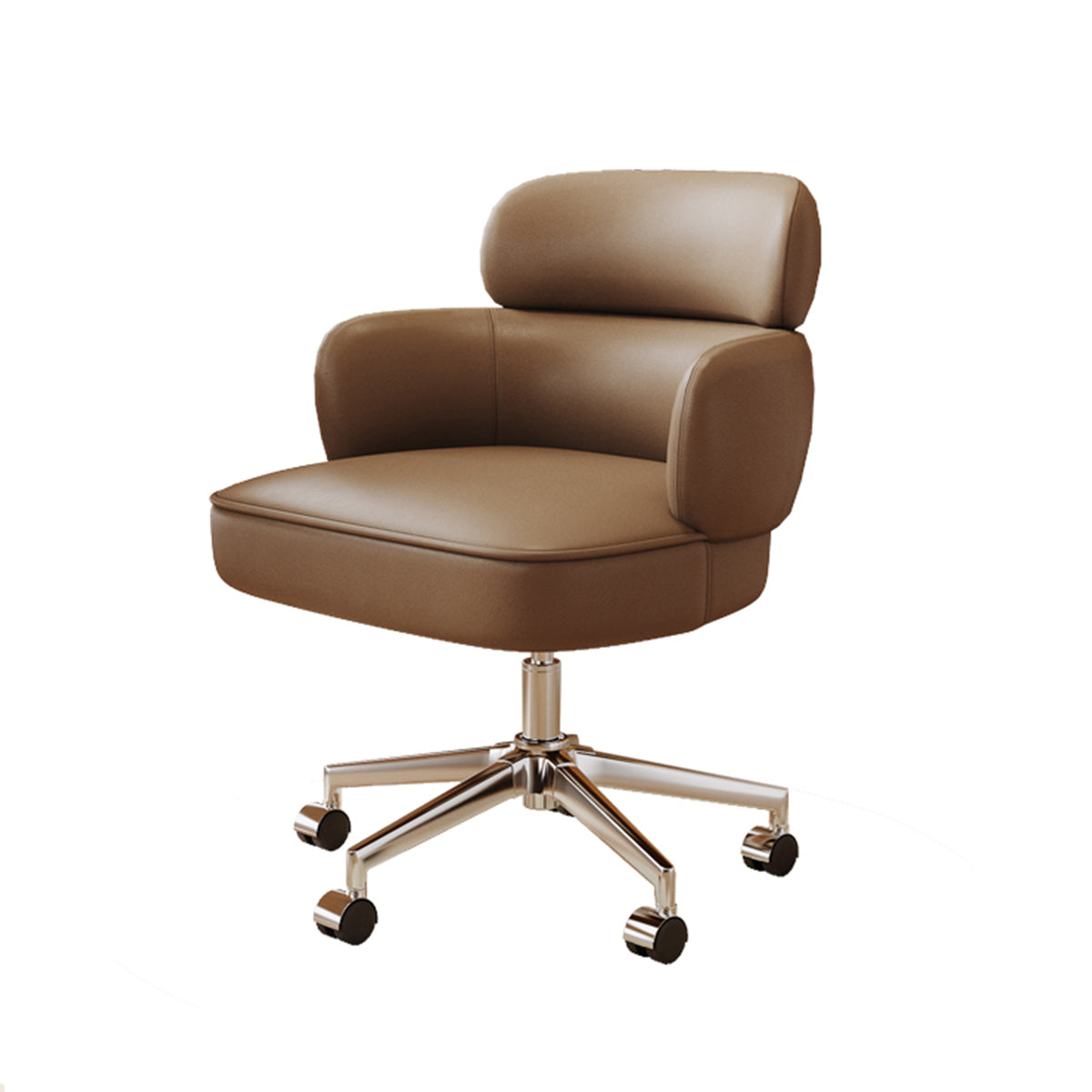 Minimalist Swivel Office Chair with Comfortable Backrest