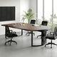 Modern Conference Table with Reinforced Desktop & Multi-Device Hub