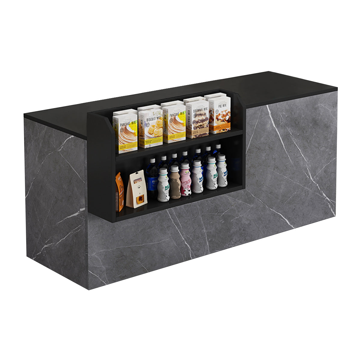 Compact and Simple Counter Cashier Front Desk Reception Desk
