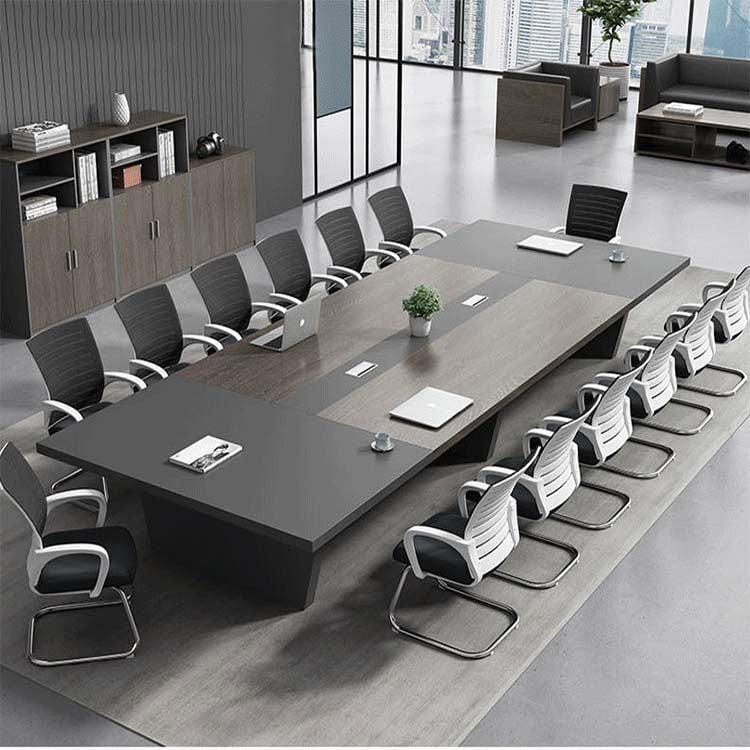 Large Conference Table Long Table Rectangular Office Negotiation Table（East Coast）