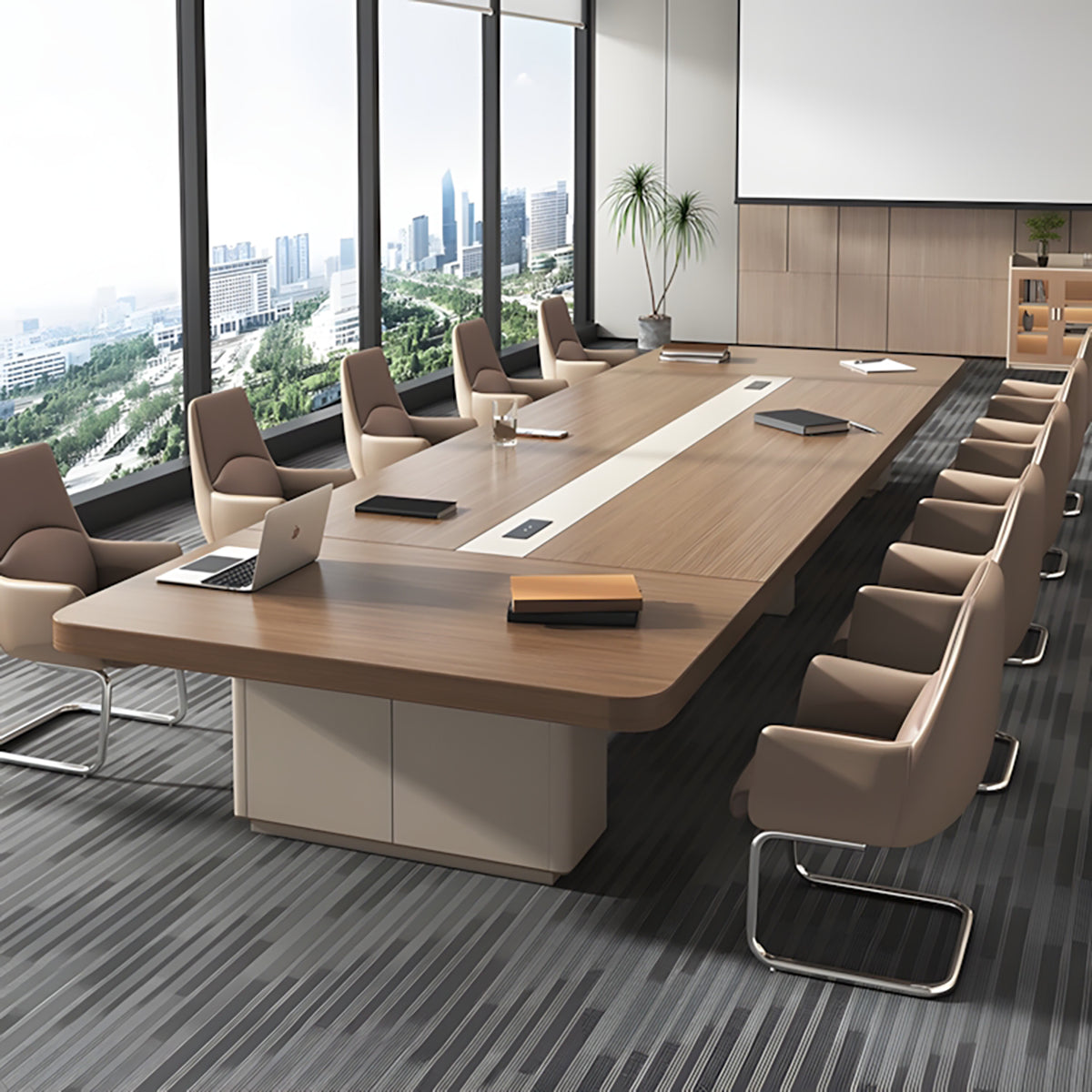 Conference Table, main product view, for meeting room or boardroom, modern boardroom furniture