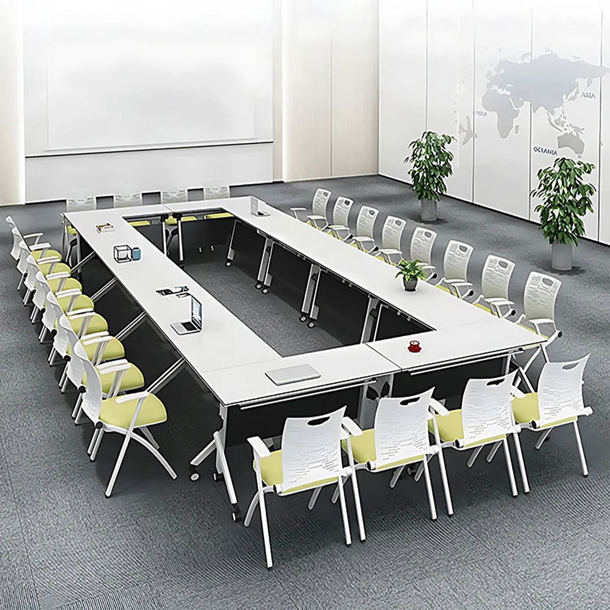 Folding Training and Conference Table