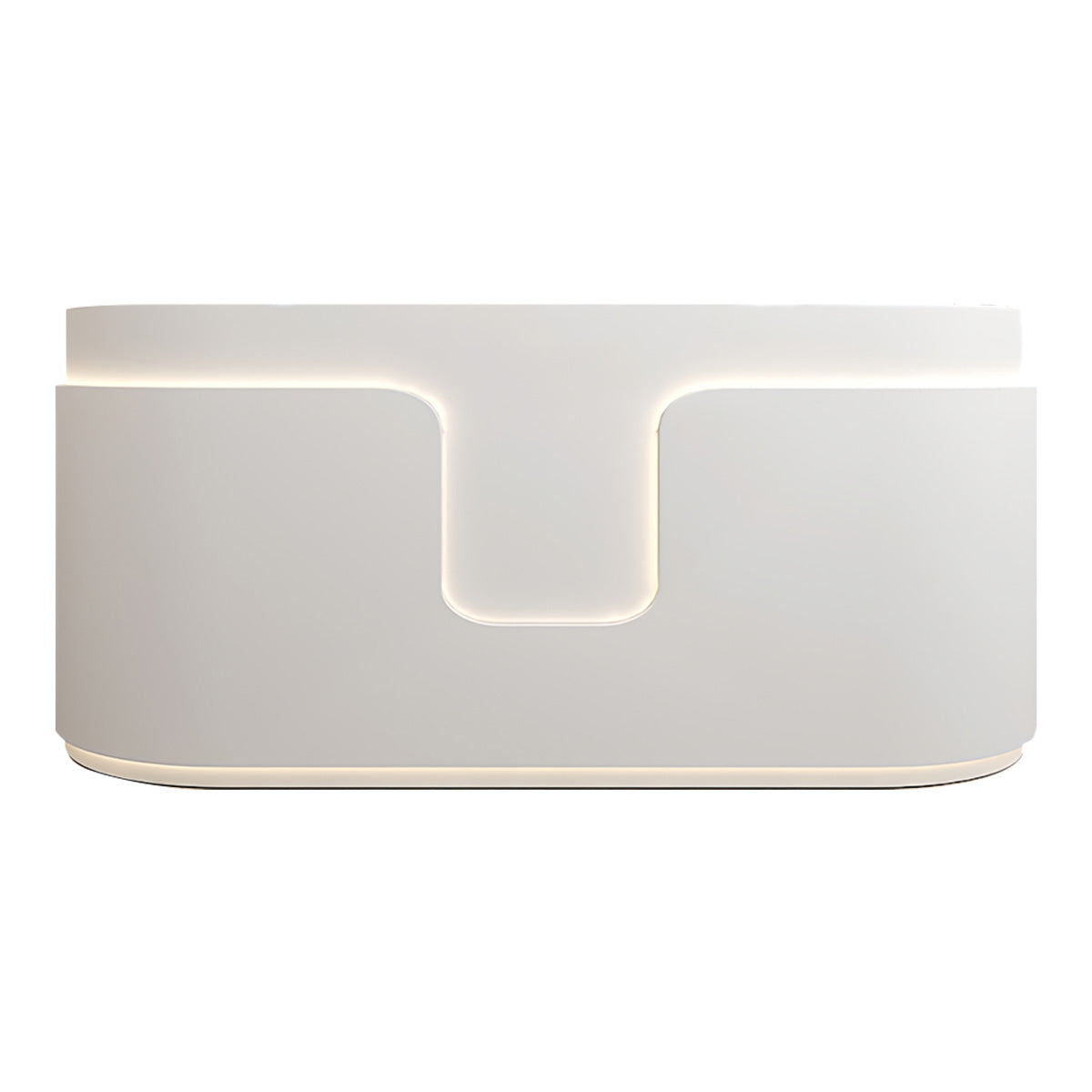 Elegant Modern Reception Desk for Offices, Commercial Centers & Salons