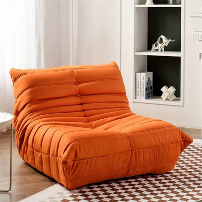 Unique Design Tatami Single Sofa  Charming Caterpillar Style