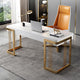 Elegant Minimalist Rectangular Executive Desk with Exquisite Leg Design