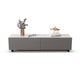 Modern Minimalist Rectangular TV Stand with Sturdy Legs