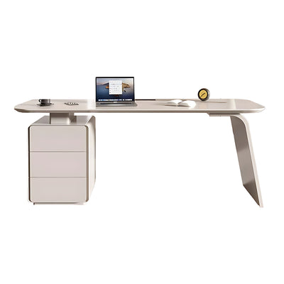 Sleek Modern Lacquer Desk for Executives