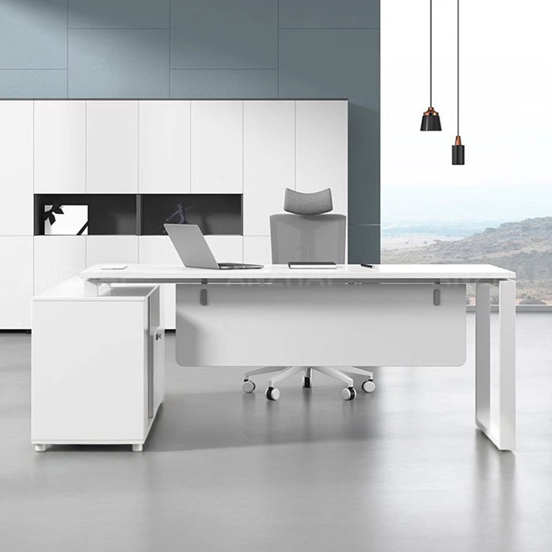 Office Desk, main product view, for executive office workspace, modern executive office furniture
