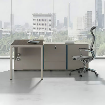 Modern Minimalist Single Executive Desk