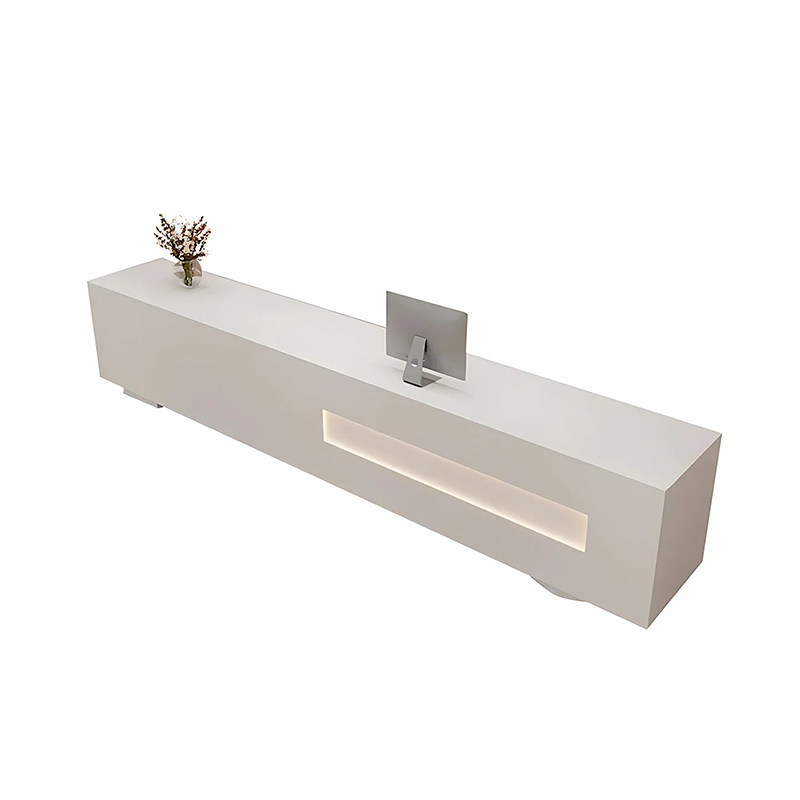 Rectangular Reception Desk