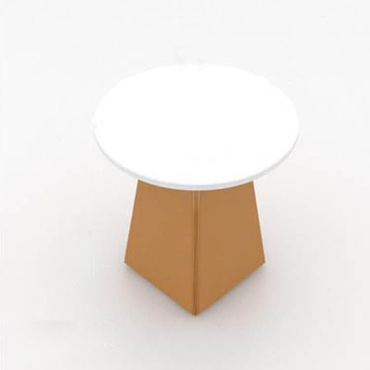 Minimalist S Curved Leather Lounge Sofa Coffee Table Set