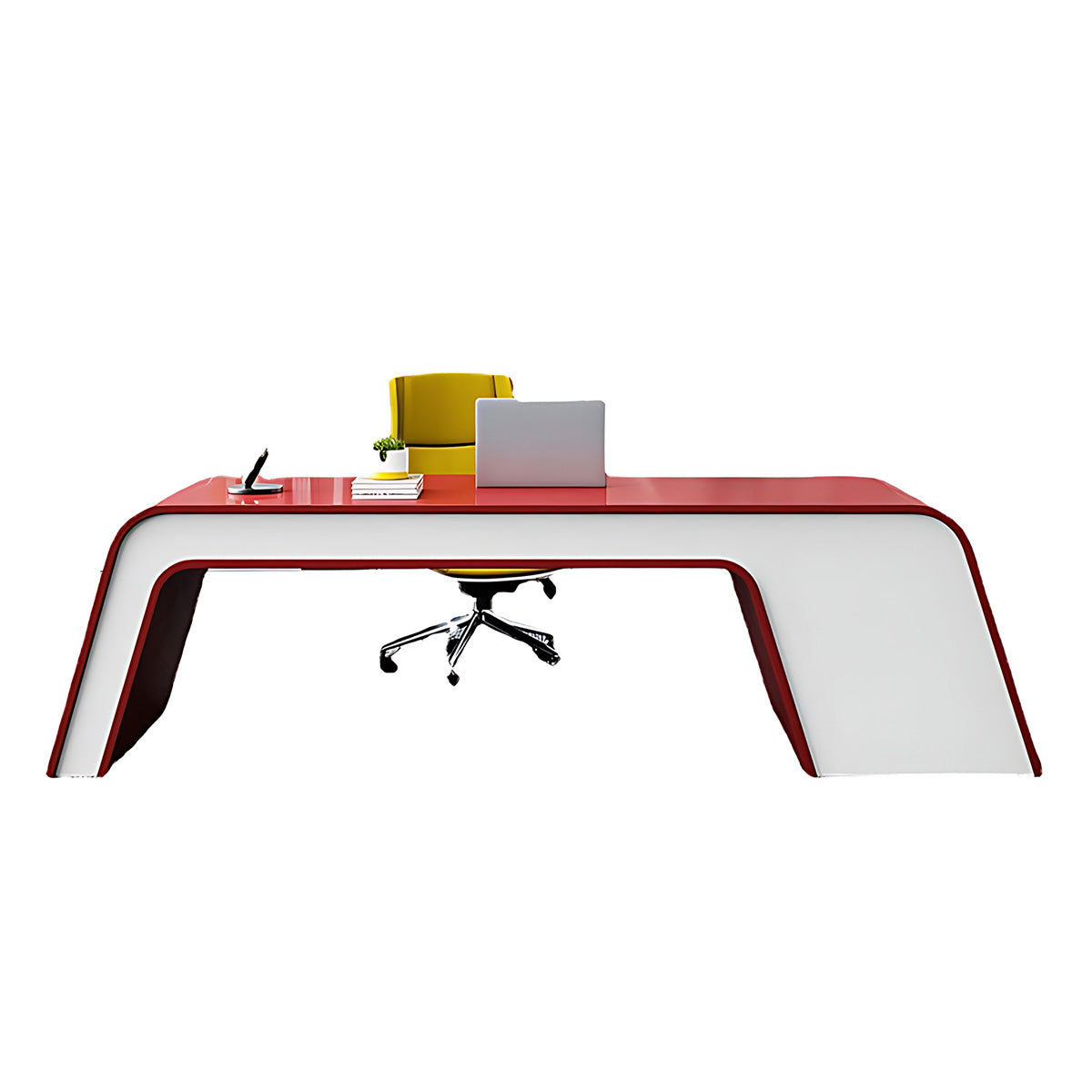 Red Design Model Boss Table Fashion Big Desk Table