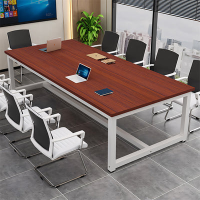 Solid Wood Rectangular Conference Table Office Desk(West Coast)