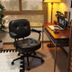 Premium Multi-Functional Office Desk with Steel Five-Star Base and Thick Armrests