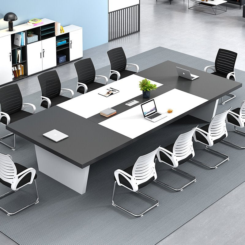 Large Conference Table Long Table Rectangular Office Negotiation Table（East Coast）