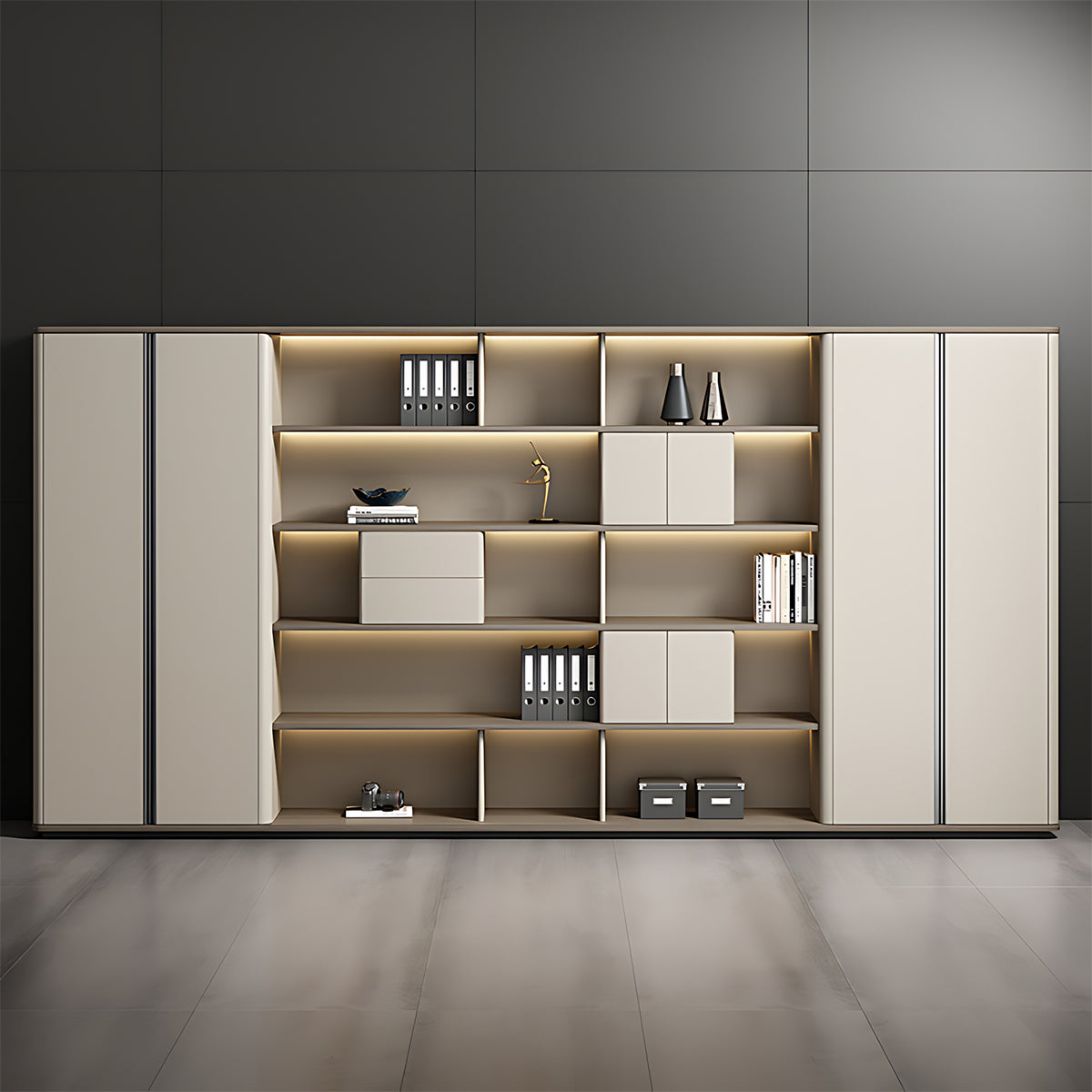 Stylish Durable Storage Cabinet for Home & Office Organization