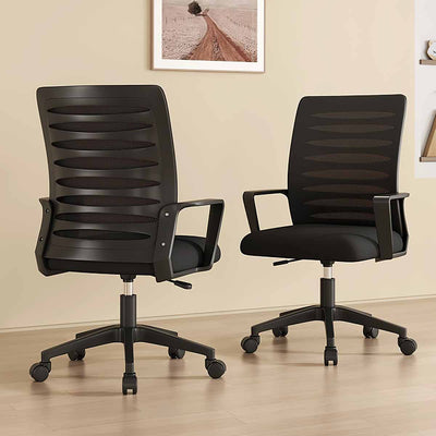 Comfortable Office Computer Chair with Adjustable Height for Work Zimasya