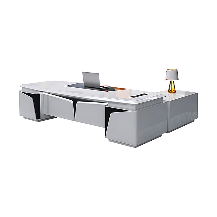 Innovative Lacquered Executive Desk Office Desk