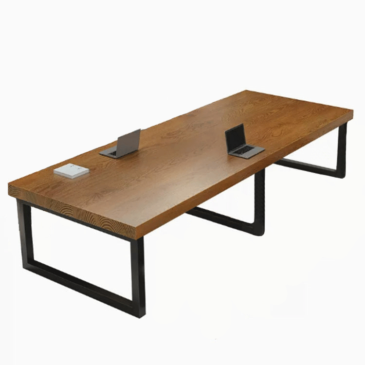 Modern Minimalist Solid Wood Conference Table