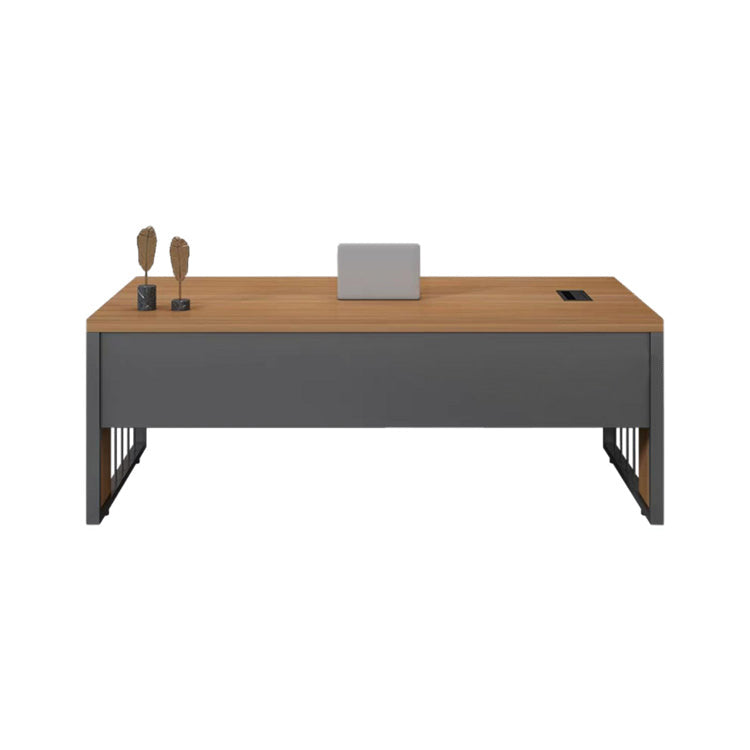 Minimalist Single Occupant Boss Desk